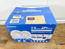 Ensenior 5/6 Inch 5CCT LED Recessed Downlights 24 Pack G635