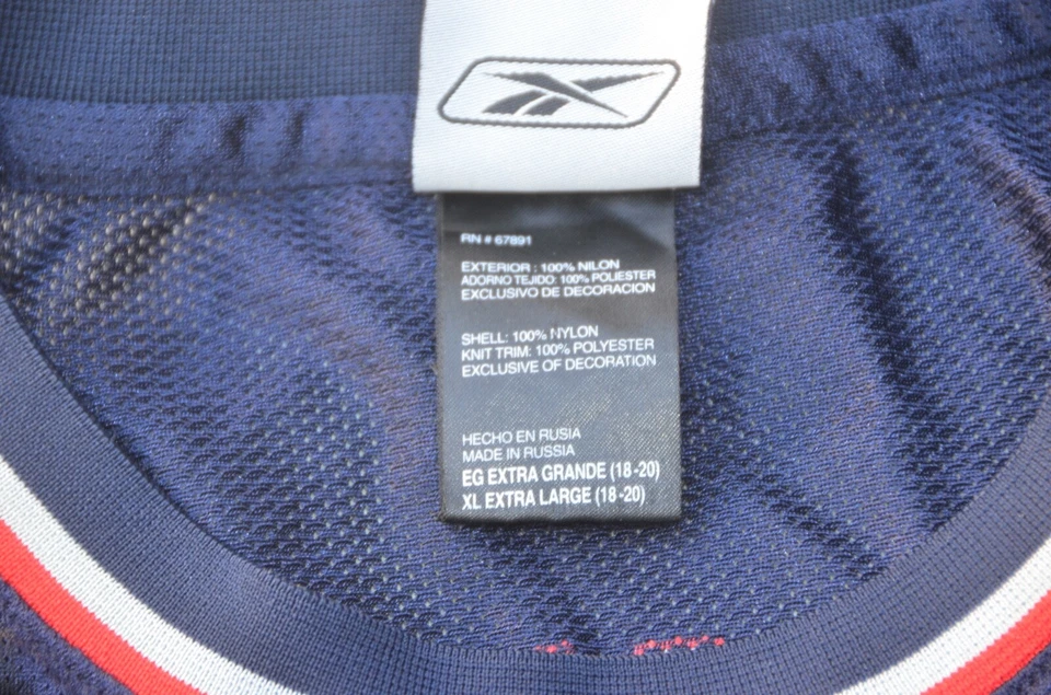 Camiseta vintage Reebok NBA New Jersey Nets Jason Kidd #5 talla juvenil XL (18-20). Foto 2 de 3