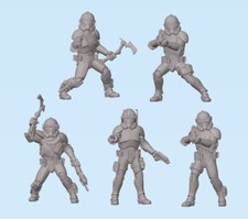 Star Wars Legion Miniatures - 10th Legion Mountain Clone Troopers Phase 2 Set 2