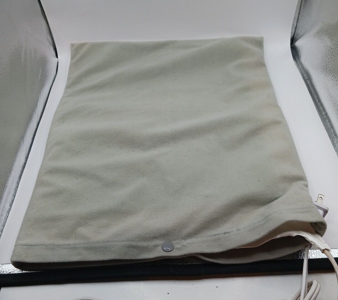 HoMedics Weighted Heating Pad 12"x15" Tested Walgreens Grey Soft eBay