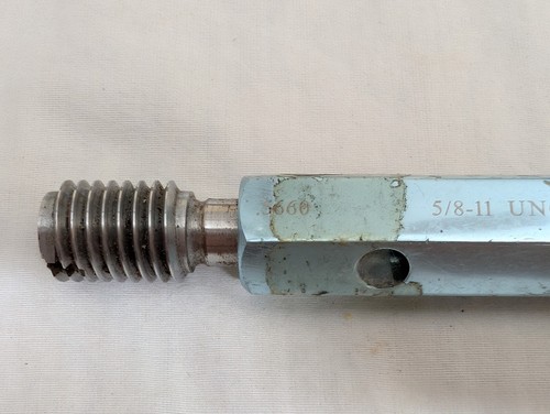 Vermont Gage 5/8"-11 UNC-3B Thread Plug Gage GO PD 0.5660 NOGO PD 0.5714 - Picture 2 of 6