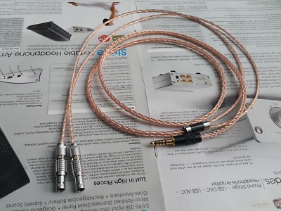 4.4mm TRRS High End Up Grade OCC Cable For Focal Utopia 