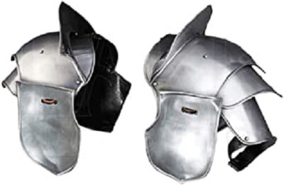 Medieval Galahad Steel Spaulders Shoulder Armour
