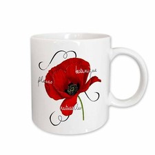 3dRose Poppy Flowers  Mug