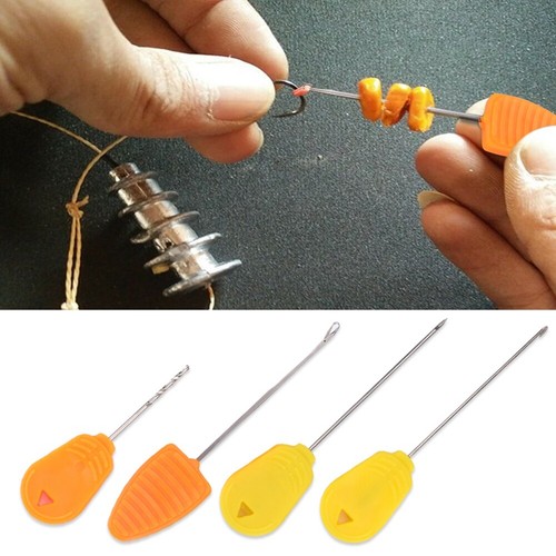 4Pcs/Set Carp Fishing Bait Rig Tool Stringer Hook Needles FRT