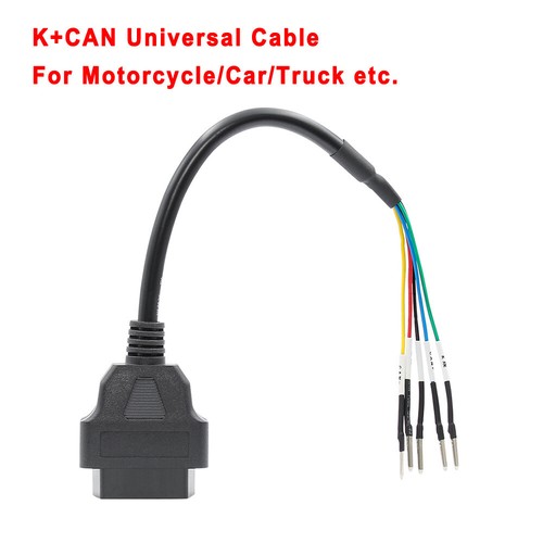 16 Pin OBD2 Female Connector Cable Plug Pigtail Tester Car Diagnostic Cable - Picture 5 of 7