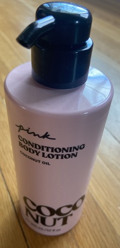 Victoria’s Secret PINK Coconut Conditioning Body Lotion W/Coconut Oil Bottle New - Picture 3 of 7