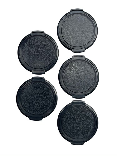 2 Capuchons De Protection D'objectif 37mm Uxcell - Couverture En Tissu Pour Objectif Avant