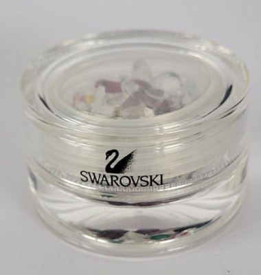 SWAROVSKI Große Dose Kristalle Home Decor Colored Crystals 660763 OVP NEU MIB
