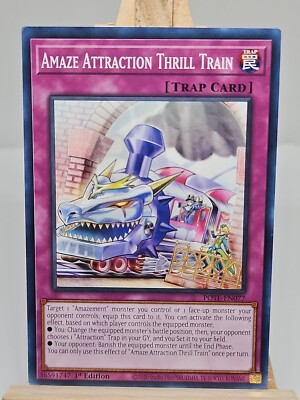 Yu-Gi-Oh! TCG Amaze Attraction Thrill Train Power of the Elements POTE-EN077 1st