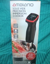NEW Ambiano Sous Vide Precision Immersion Cooker 800W Model # H-106