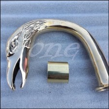 BRASS SWAN HEAD HANDLE FOR WALKING CANE STICK VINTAGE EDWARDIAN DESIGN SWAN BIRD