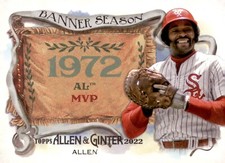 2022 Topps Allen & Ginter - Banner Seasons #BS-19 Dick Allen