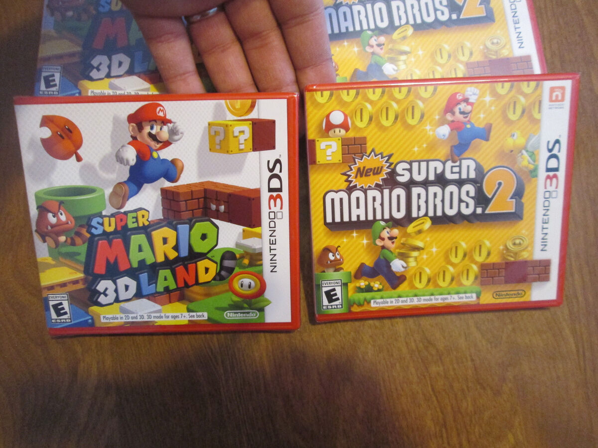 Jogos Nintendo 3DS 2DS New 3DS Xl - Mario Kart, New Super Mario Bros 2,  Super Mario 3D Land, Mario Party