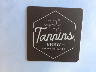 1 only Tannins Brew Co.Micro Brewery,Queensland BEER COASTER
