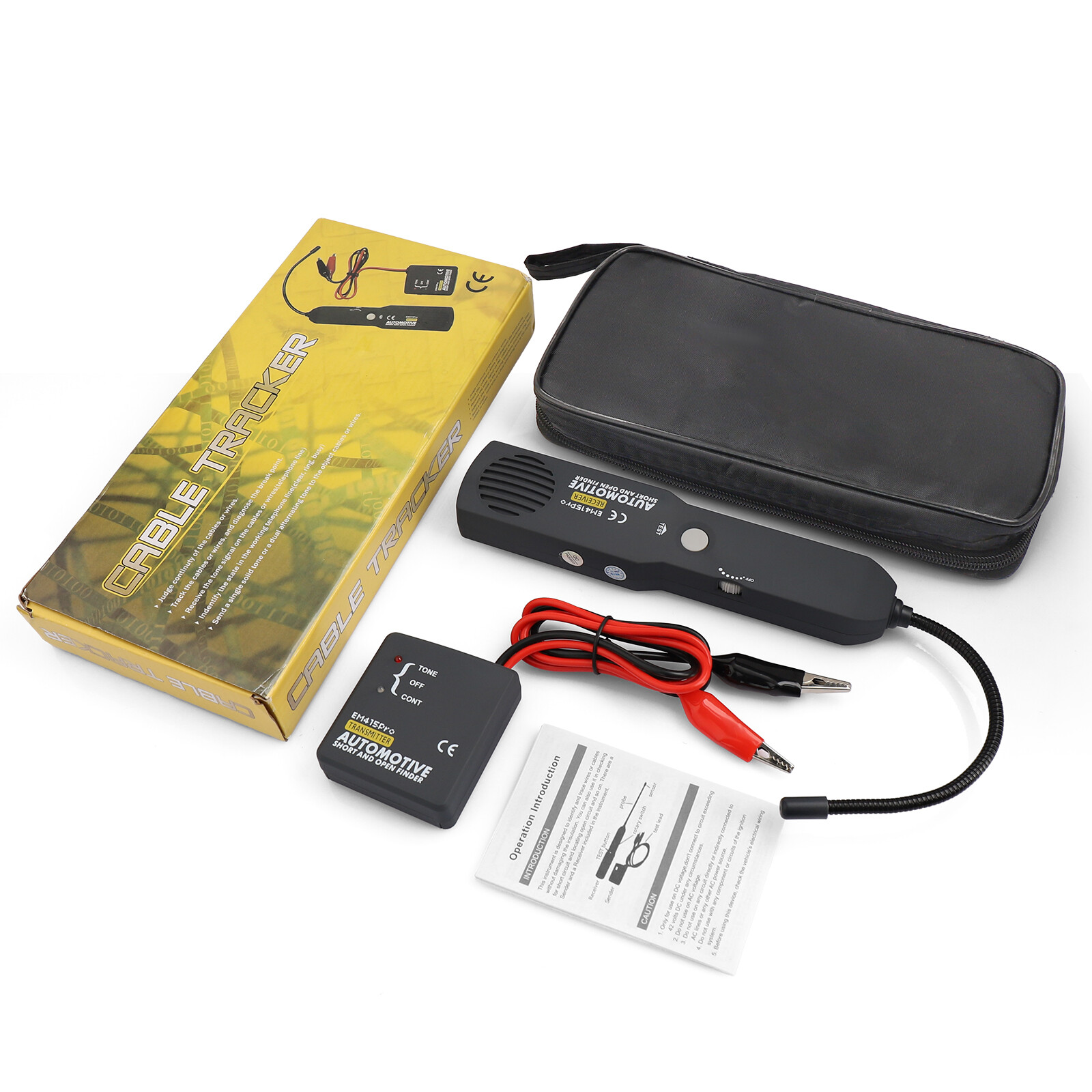 6-42V DC Automotive Circuit Tester-Short/Open Finder & Wire Tracker Tool