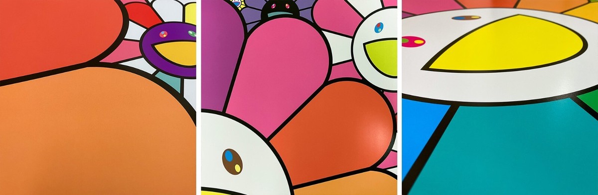 flower - Flower 直筆サイン 村上隆 (Takashi Murakami)｢レインボーフラワーさん」ART GALLERY M