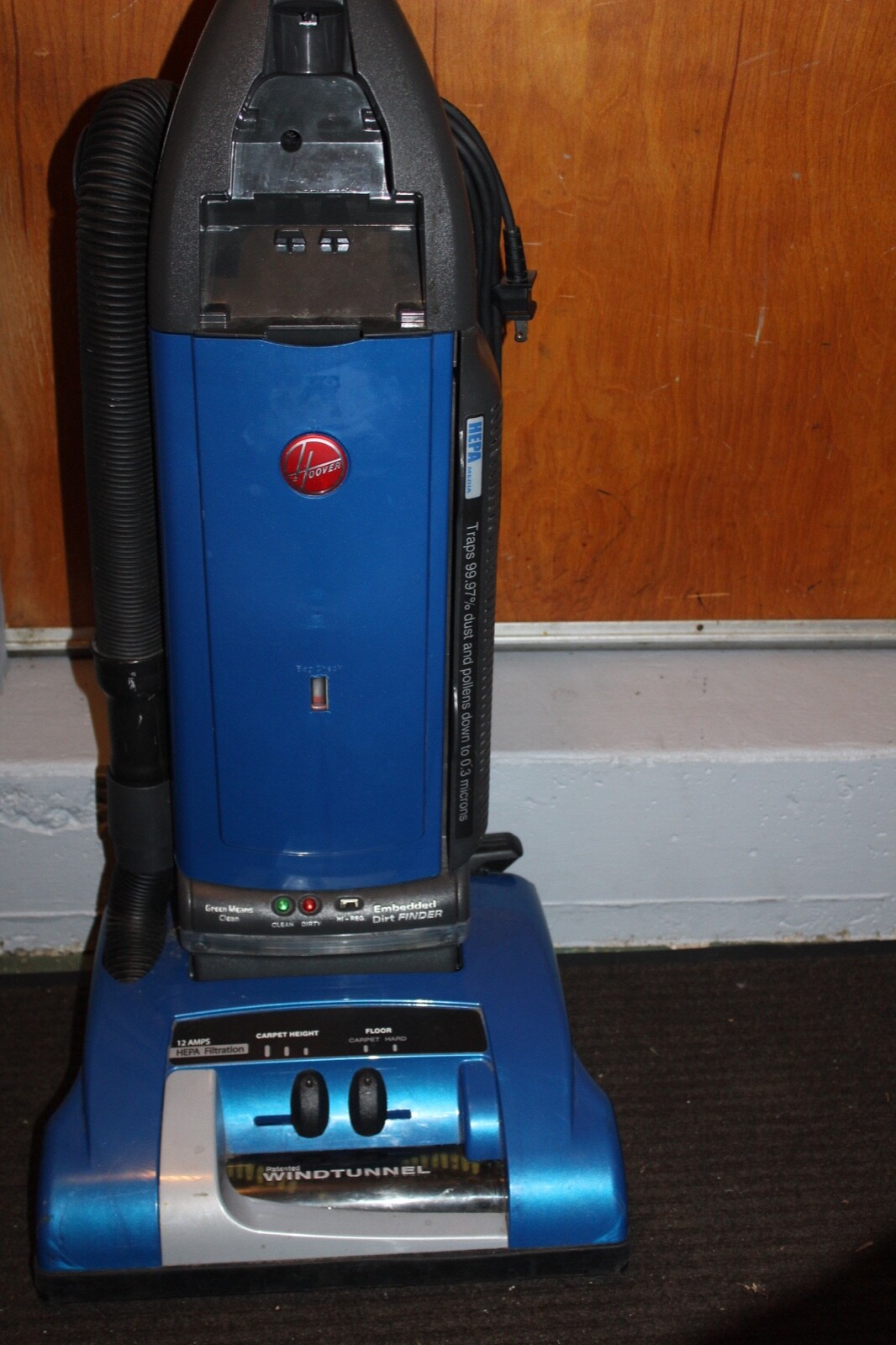 Vintage Hoover Windtunnel Self Propelled Upright Vacuum Cleaner u6485