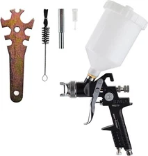 Cartman HVLP Gravity Feed Air Spray Gun H827P, 20.2 oz Capacity, Optimal Working