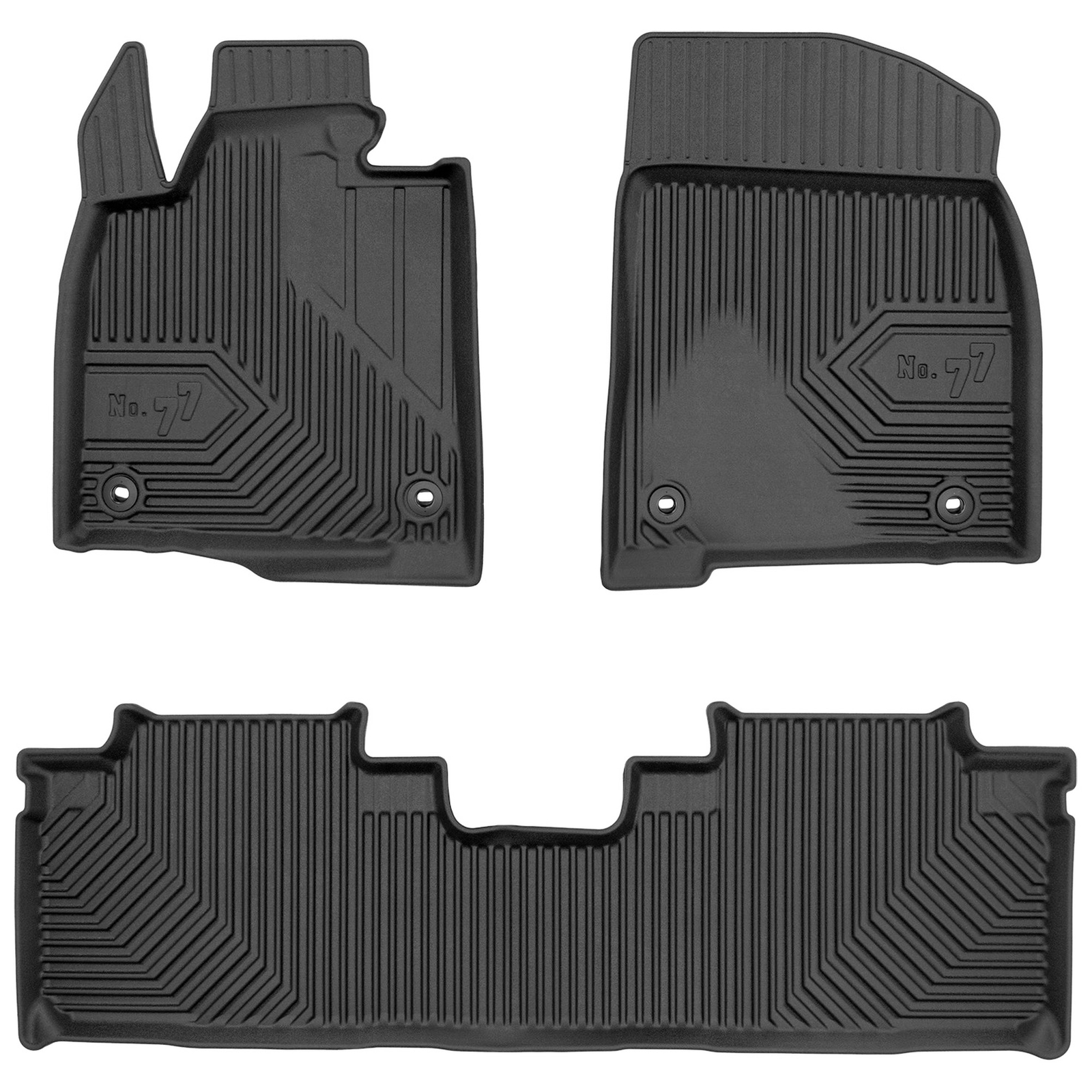 Tapis de sol TPE anti-odeur Frogum No.77 pour Lexus RX IV contre la boue