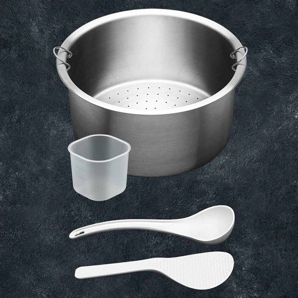 Kambrook 6L Health Steam Plus Electric Multi Rice/Slow Cooker/Steamer w