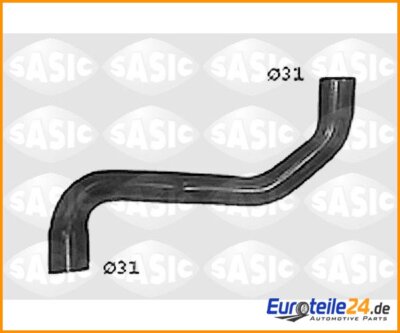 Kühlerschlauch SASIC SWH4314 oben für Renault Clio II Kangoo