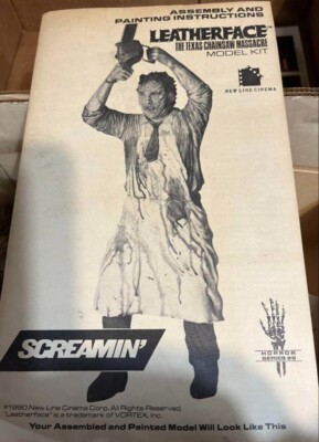 SCREAMIN LEATHERFACE レザーフェイス MODELKIT s-l400.jpg