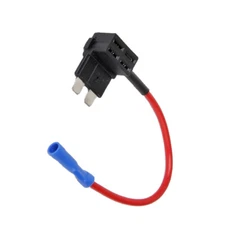12V 24V Car Standard Add A Circuit Fuse Tap Piggy Back Blade Holder Socket Sales