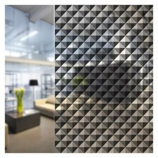 BDF 4BKTRI Decorative Window Film Black Triangle