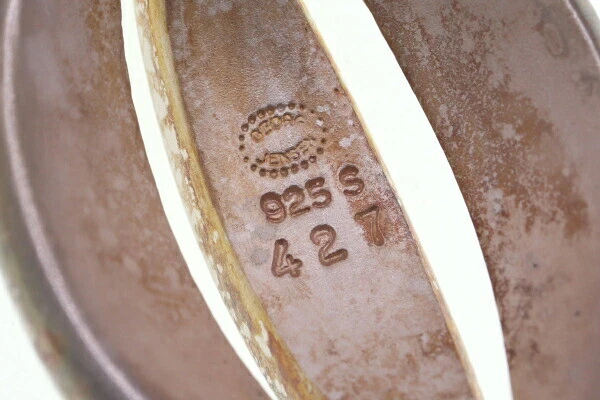 Collar George Jensen Diseño Melón Número 427 SV Plata de Ley 925 Usado Foto 4 de 4