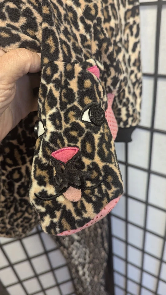 Lote 2 Pijamas NICK NORA Mujer Estampado Leopardo Talla S Guepardo Una Pieza Halloween Foto 3 de 4