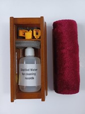 Crosley Record Cleaning Kit Vinyl LP Care Cleaner Brush with Fluid 3 Stylus