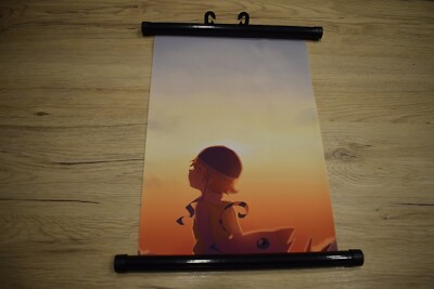 WS0015 Anime Manga Wallscroll Poster Kunstdrucke Bilder Girl with Chocobo 