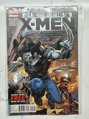 The First X-Men #2  Marvel 2012 Wolverine Neal Adams Art