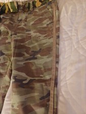 VINTAGE 90s Camo Camouflage Army Womens Size 4 Pants 1991 Peace Issue