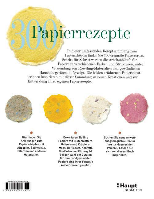 Thumbnail - 300 Papierrezepte Kreative Ideen Zum Papierschöpfen Heidi Reimer-epp