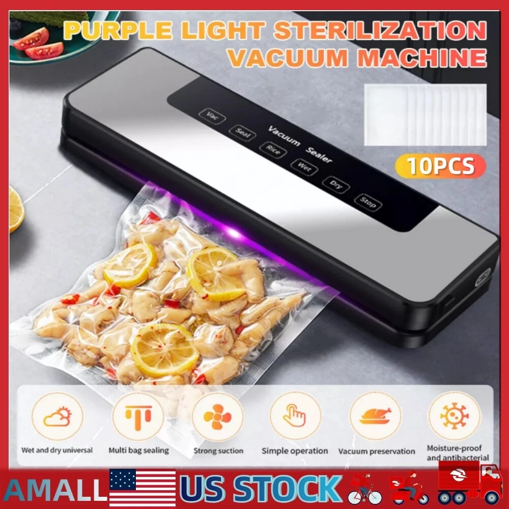 Commercial Vacuum Sealer Machine Seal a Meal Food Saver System With 10 Free Bags