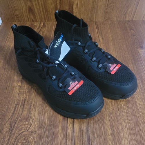 Brahma Men's Steel Toe Work Boots Size 7 Black Slip Resistant EnduroPro NWT