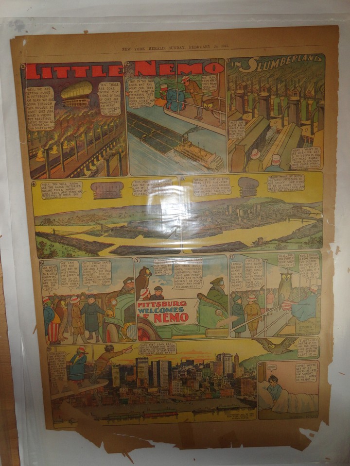 LITTLE NEMO 26.02.1911 Winsor McCay fast A2 Fullpage Full Color - 112 ...