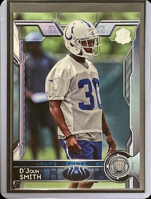 D'Joun Smith - 2015 Topps Football - 60th Anniversary - Rookie #412