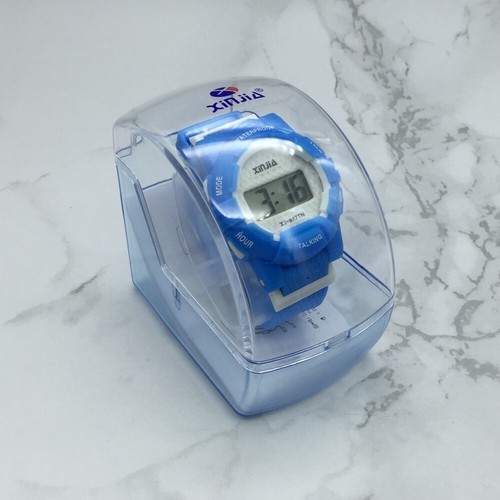 English Talking Wrist Watch Electronic Sports Watches with Alarm,Ruber Strap - Picture 20 of 20