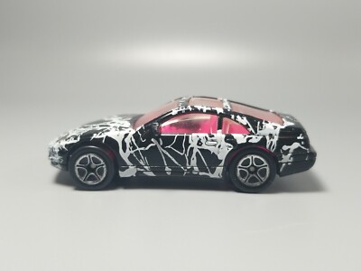 希少　海外　Matchbox Specials  ミニカー Nissan 300zx Matchbox 1990 Rare Version Black & White
