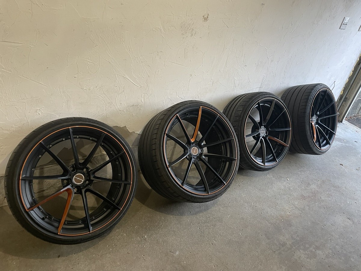 Brixton Forged Wr3 20” Front And 21” Rear wheels With Tires | eBay