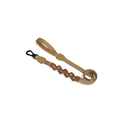 ZEE.DOG | Ruff Leash 2.0 | Shock Absorbent Dog Leash | Hook That Locks | Sand
