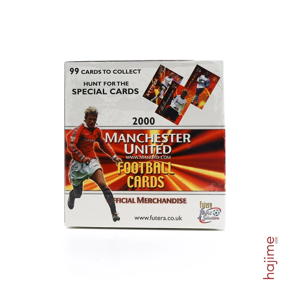 Tarjeta Futera Fans Selection Manchester United 2000 caja sellada (36 paquetes) Foto 3 de 4