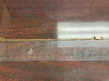 Swarovski Crystal And Amethyst Vertical Bar Pendant And Necklace