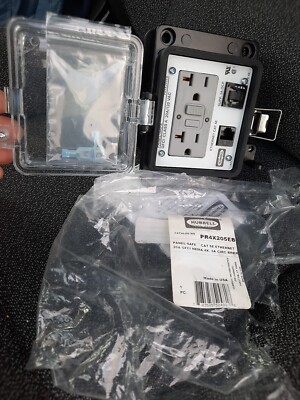 Hubbell   PR4X205EB Access Port, Power And Data,Nema 4X
