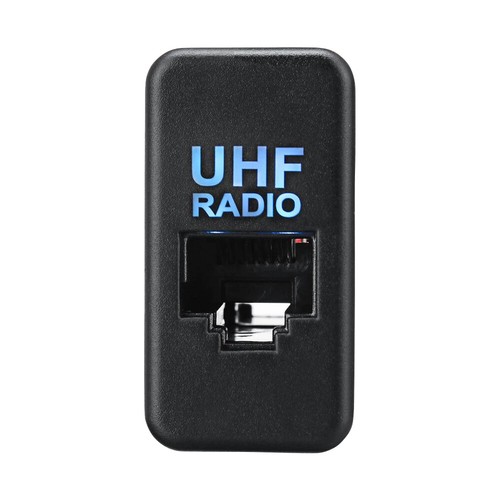 RJ45 UHF Radio Switch Panel Dash Socket For Prado Hilux Landcruiser Blue - Picture 4 of 8