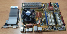 SCHEDA MADRE ASUS P5K + CPU