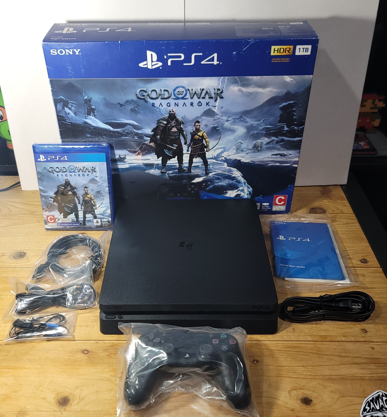 Sony PlayStation 4 Slim 1TB Console - Jet Black